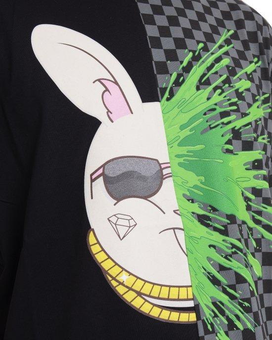 SPRAYGROUND SPLATTER BUNNY SPLIT REGULAR TSHIRT