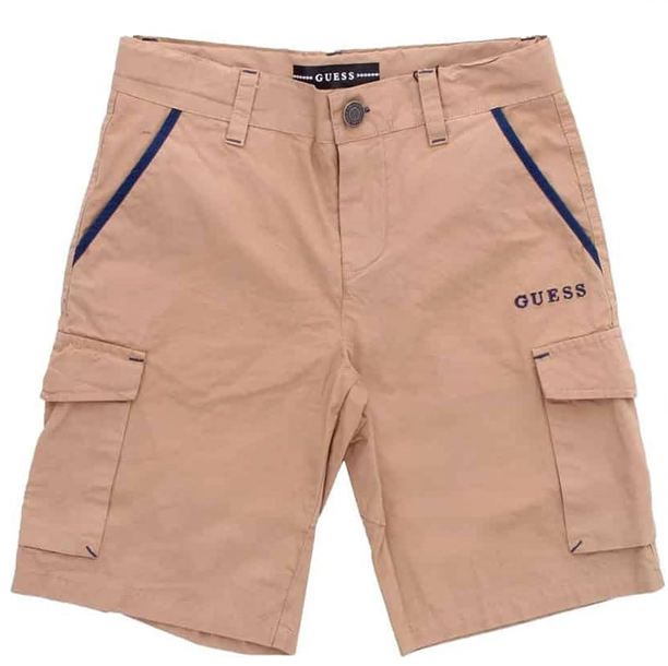 GUESS POPLIN CARGO SHORTS