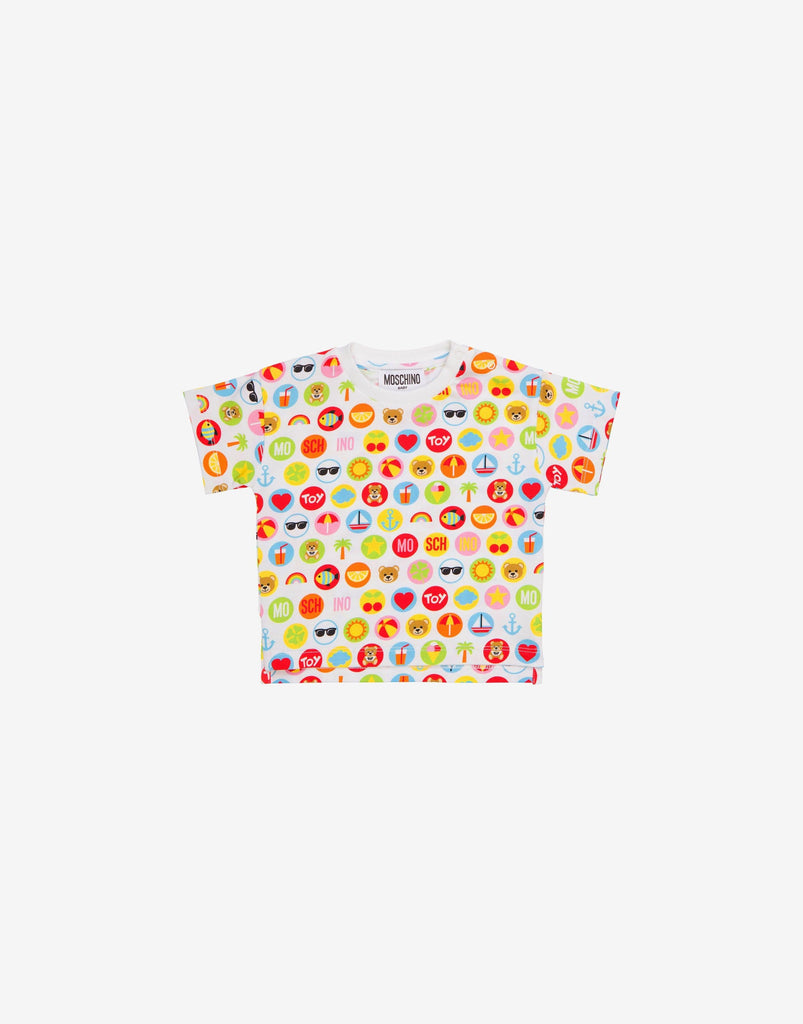 MOSCHINO BABY T-SHIRT M/C