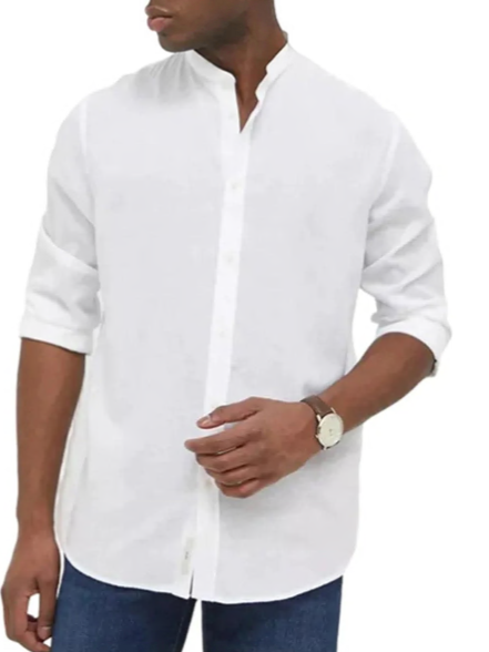 LIU JO CAMICIA LINO/TENCEL COREANA REGULAR KOREALINEN