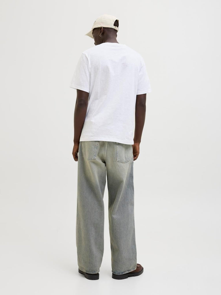 JACK AND JONES JORSPLIT AOP POCKET TEE SS CREW NECK