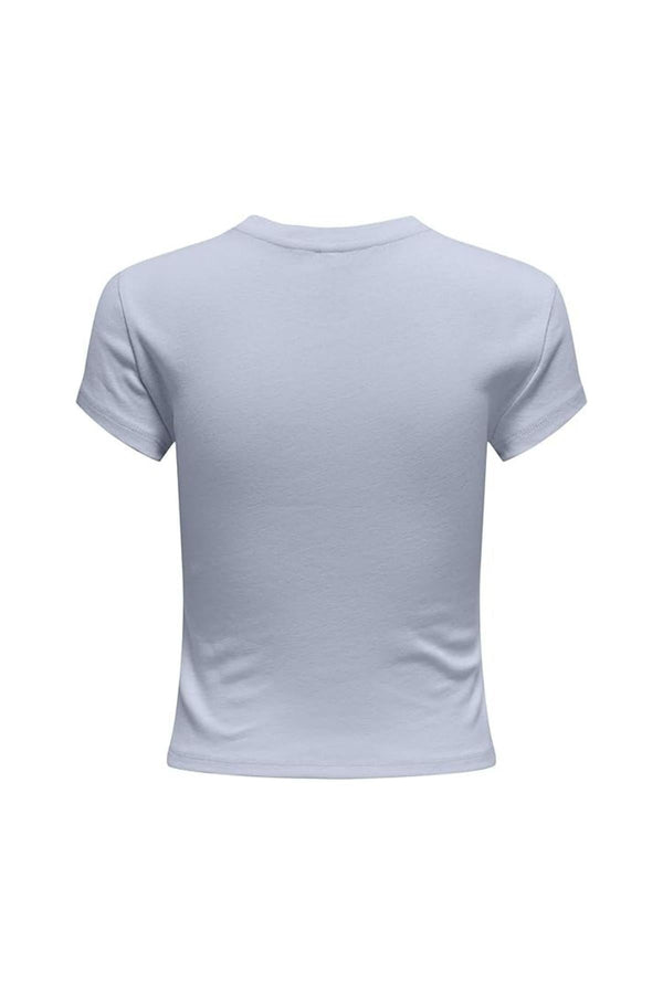 ONLY ONLELINA S/S O-NECK SHORT TOP JRS NOOS
