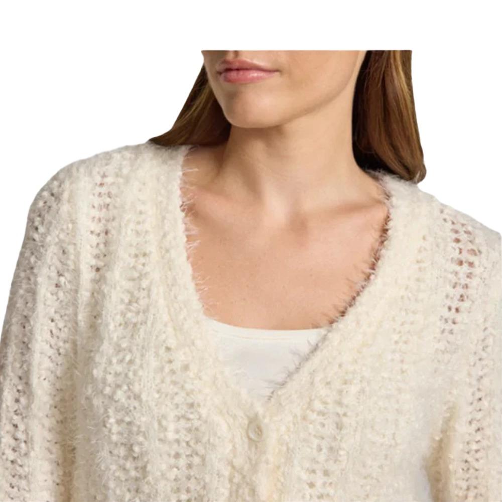 GUESS LS VN BEA OPEN STITCH CARDIGAN