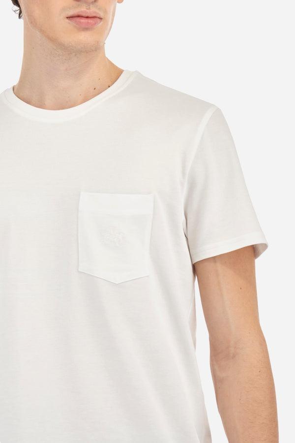 LA MARTINA MAN T-SHIRT PIQUET STRETCH