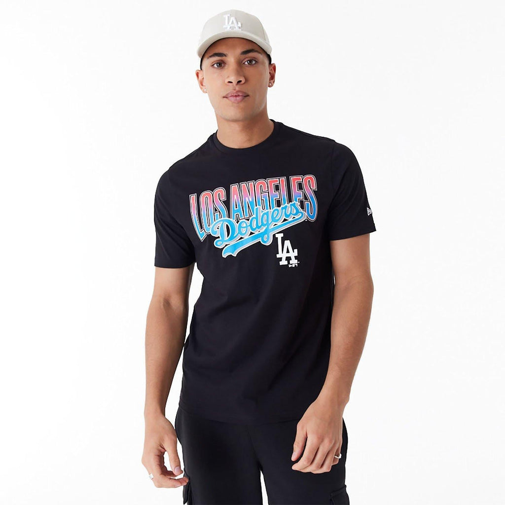 NEW ERA MLB GRADIENT GRPHC TEE LOSDOD  BLKNVY
