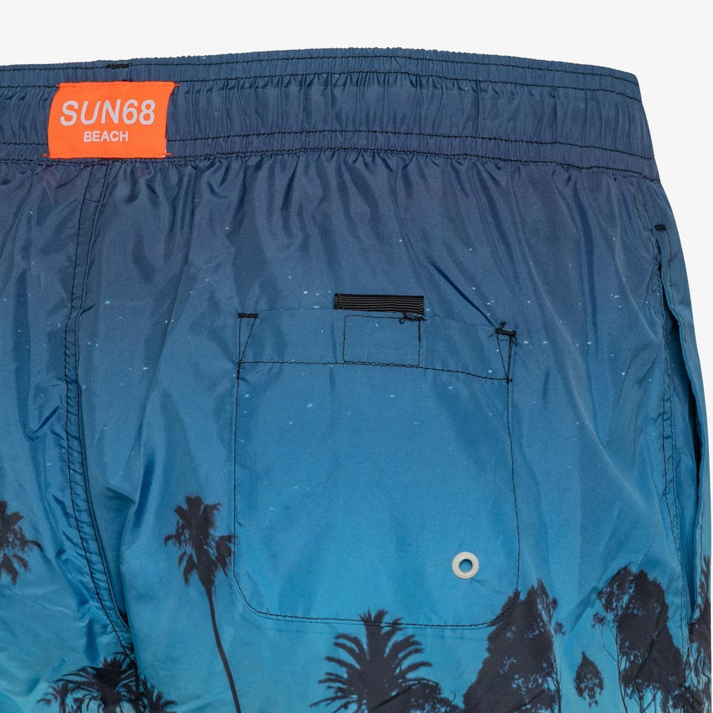 SUN68 SWIM PANT DIGITAL PRINT
