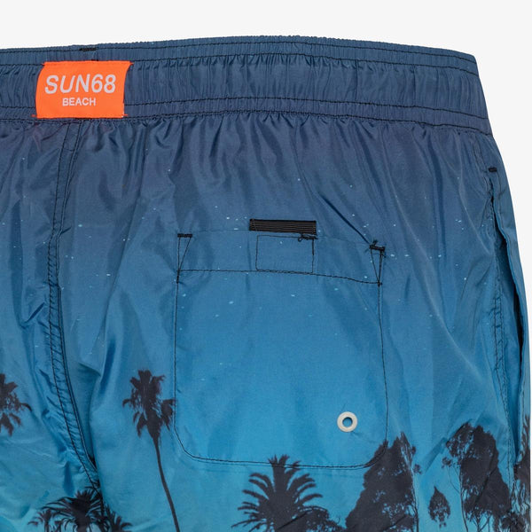 SUN68 SWIM PANT DIGITAL PRINT