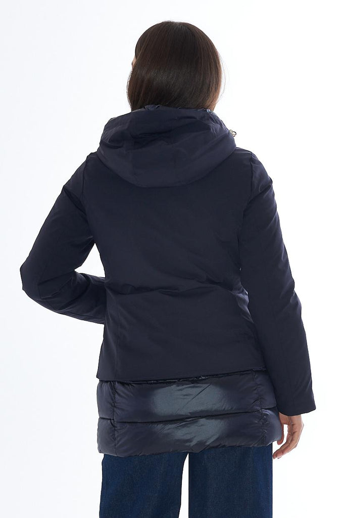 YES ZEE CAPPOTTO DONNA CON INSERTI IN NYLON