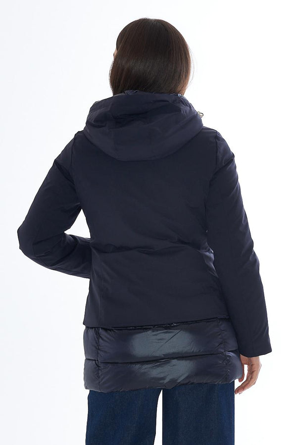 YES ZEE CAPPOTTO DONNA CON INSERTI IN NYLON