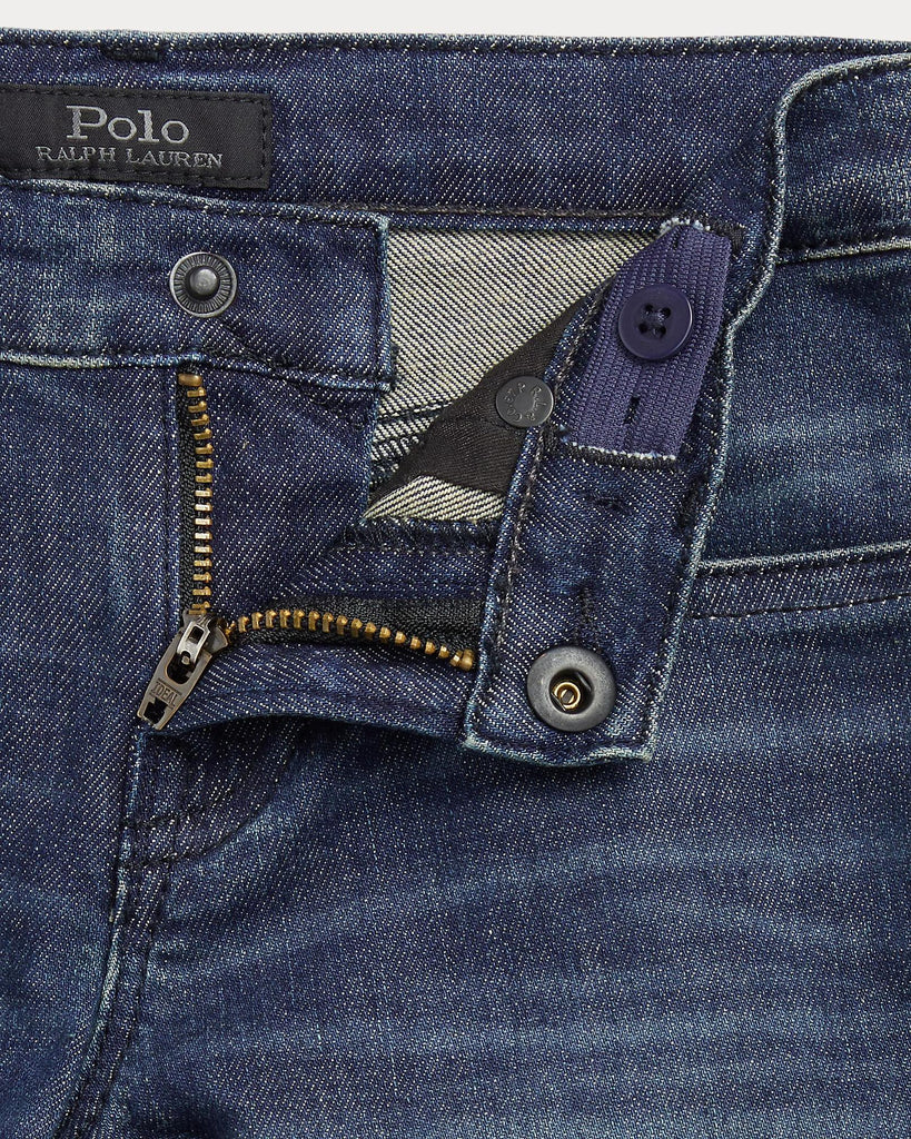 RALPH LAUREN ELDRIDGE SKN-BOTTOMS-DENIM