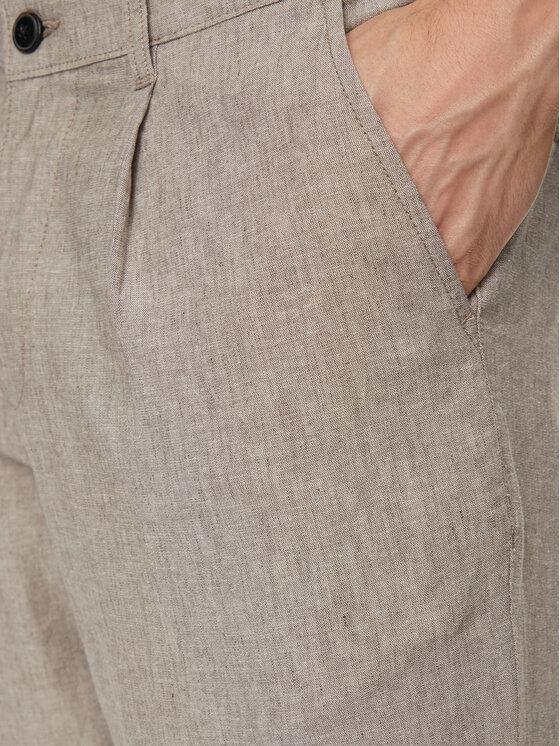 JACK AND JONES JPSTBILL JJDAVE LINEN BLEND TAP. CROP