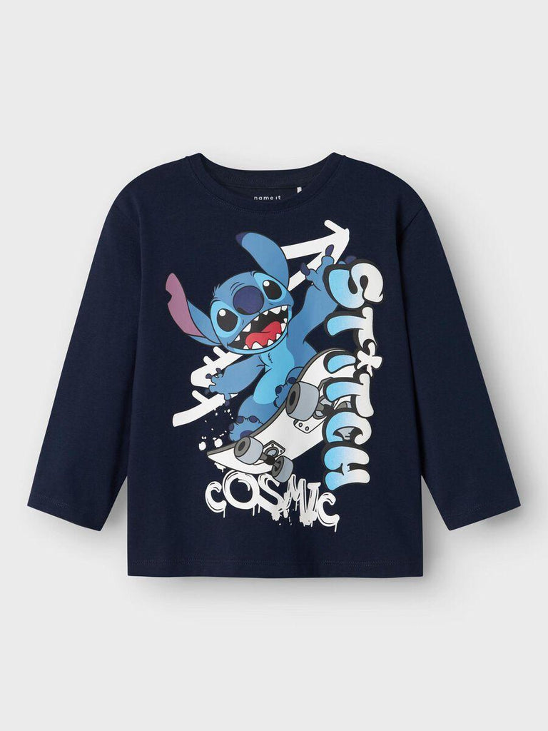 NAME.IT NMMJABUS STITCH LS NREG TOP BOX WDI