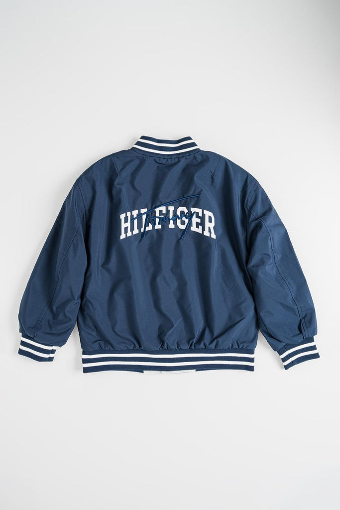 TOMMY HILFIGER REVERSIBLE BOMBER JACKET