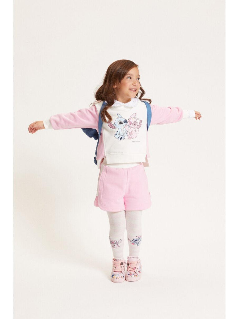 MONNALISA FELPA CREW NECK FELPA COT