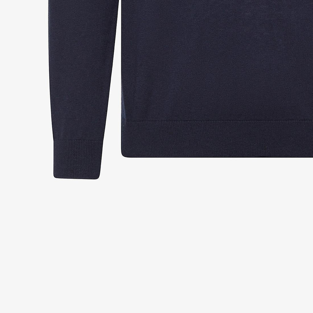 SUN68 HALF ZIP SOLID