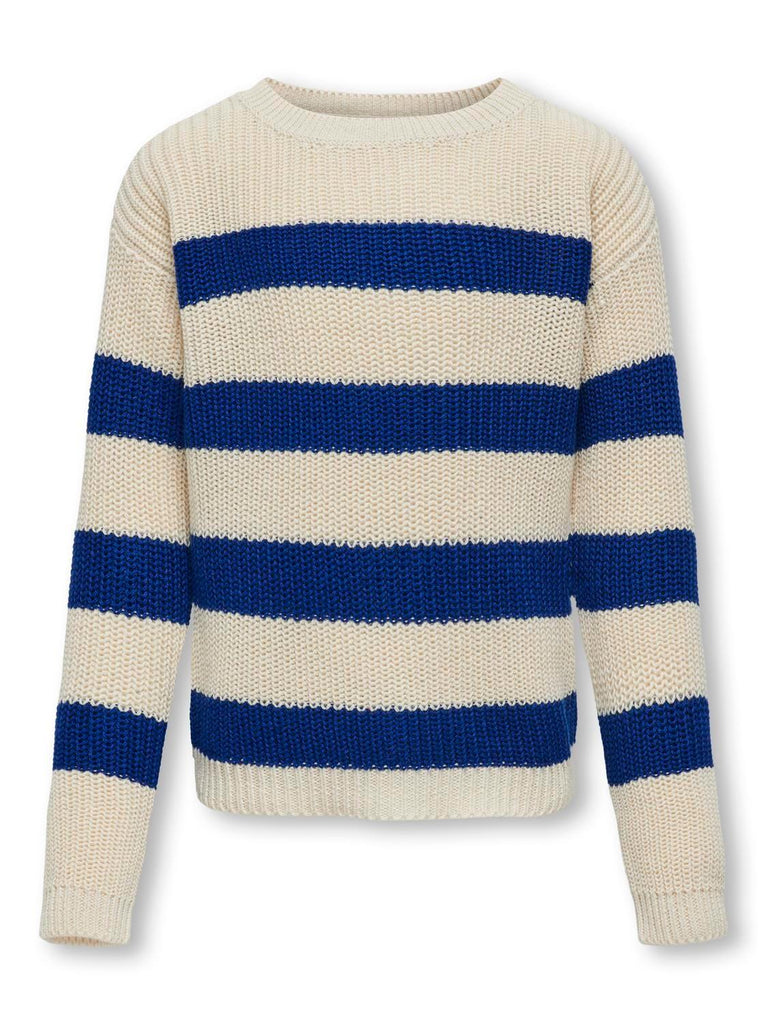 ONLY KIDS KOGSIF LS STRIPED PULLOVER KNT