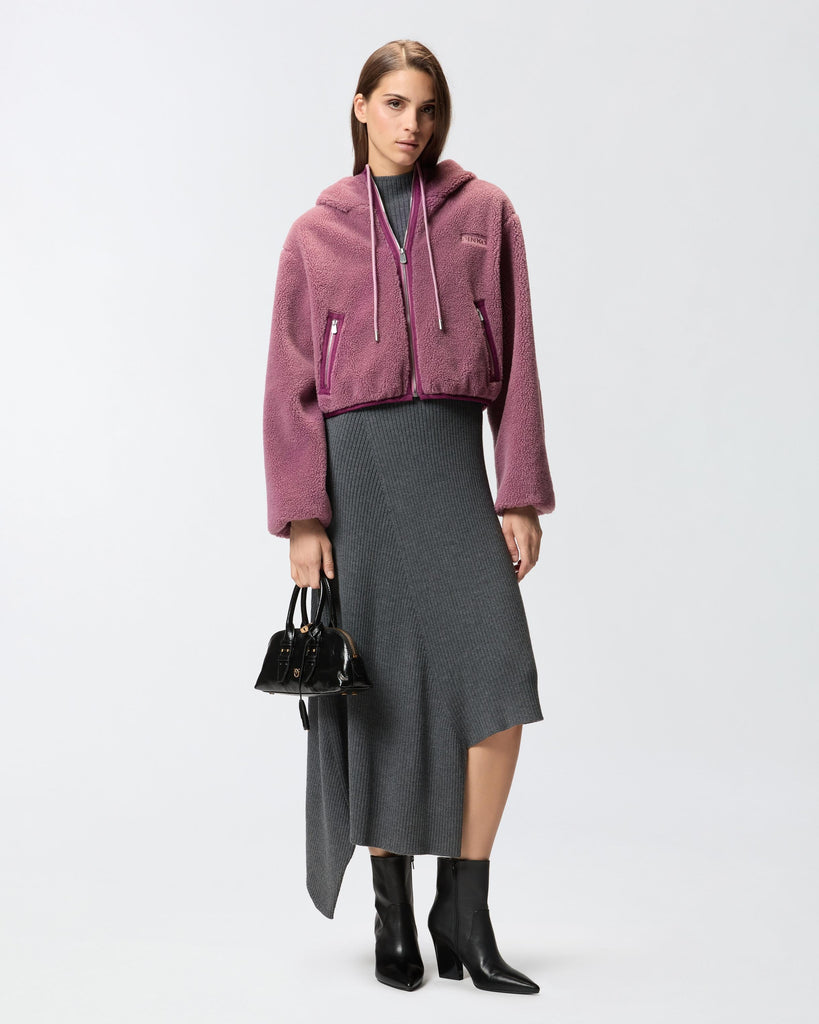 PINKO MILAGROS BOMBER PILE