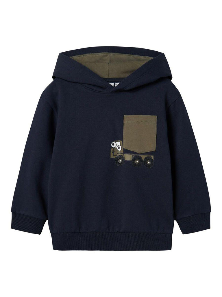 NAME.IT NMMNUTRAKTOR NREG SWEAT WH BRU BOX