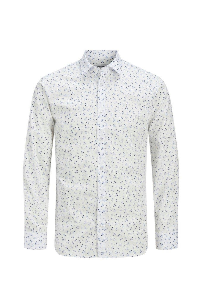 JACK AND JONES JJJOE PRINT SHIRT LS SS25