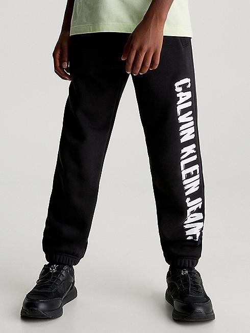 CALVIN KLEIN JEANS PIXEL LOGO RELAXED JOGGER
