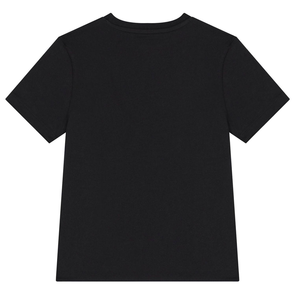 CALVIN KLEIN JEANS GRADIENT FLOCK LOGO SS T-SHIRT