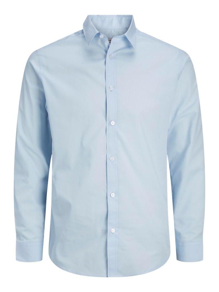 JJ REBEL JREBGAVIN SOLID SHIRT LS NOOS