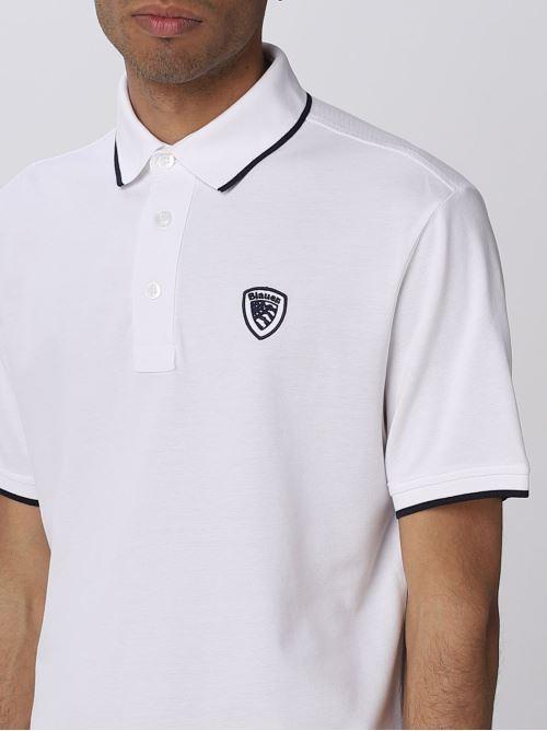 BLAUER POLO MANICA CORTA