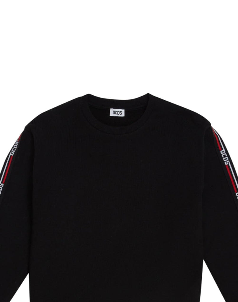 GCDS LOGO TAPE CREWNECK