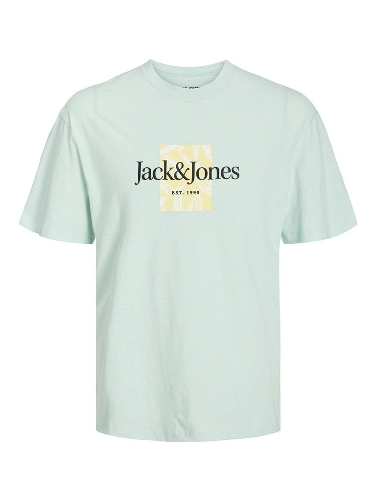 JACK AND JONES JORLAFAYETTE BRANDING TEE SS CREW NECK