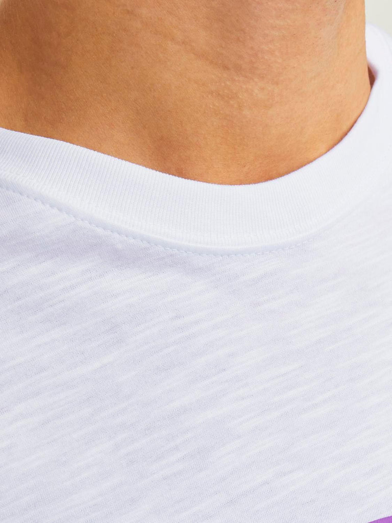 JACK AND JONES JORLAFAYETTE BRANDING TEE SS CREW NECK