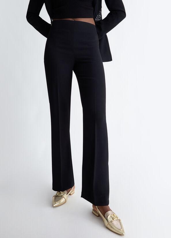 LIU JO PANT.CUT-OUT C/PIZZO