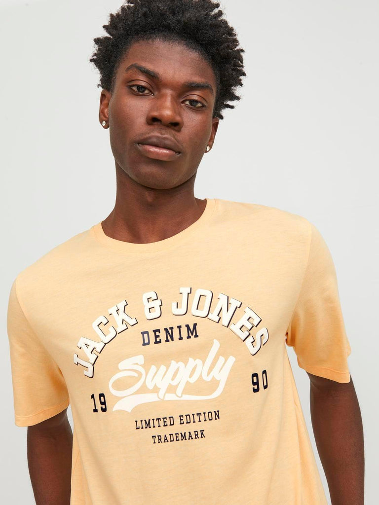 JACK AND JONES JJELOGO TEE SS O-NECK 2 COL SS24 SN