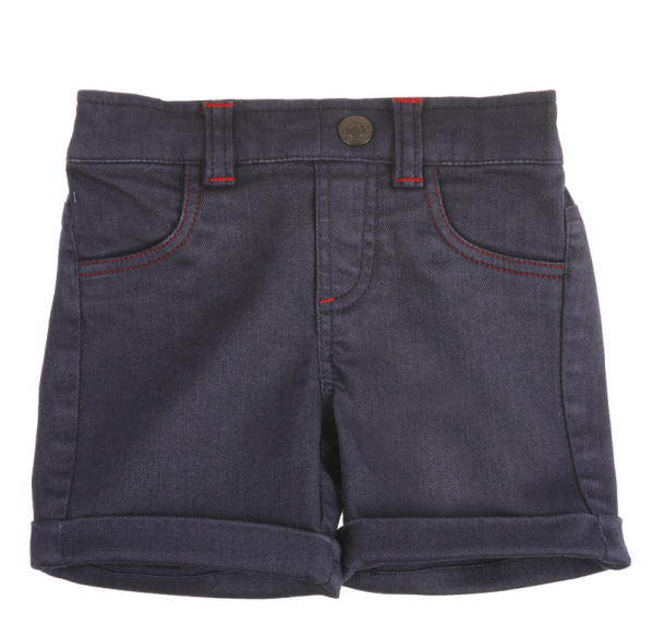 GUESS SET LS TSHIRT+BULL DENIM SHORT