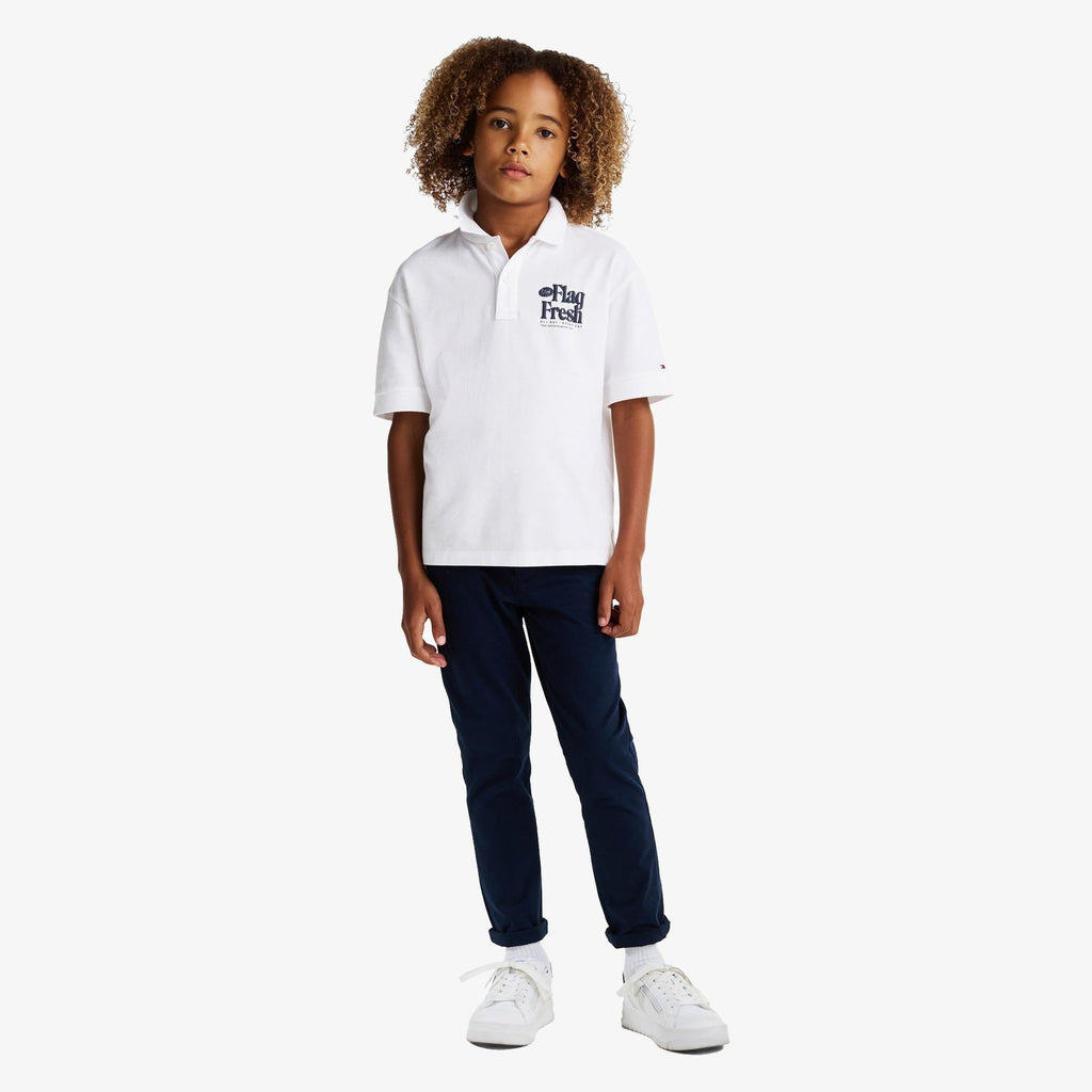 TOMMY HILFIGER FLAG FUN REG POLO SS