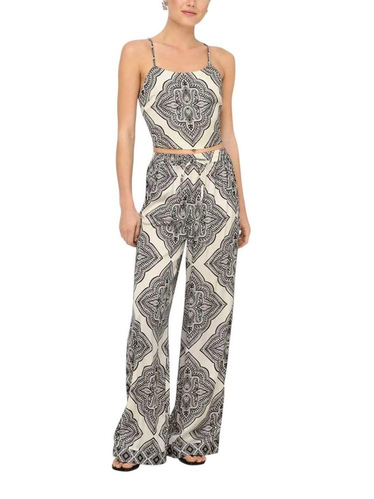 ONLY ONLHAIRON HW PULL-UP PANT WVN