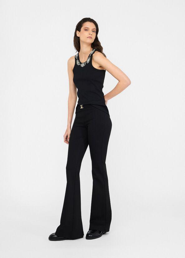 LIU JO PANT.BEAT NERVATURE H.W.