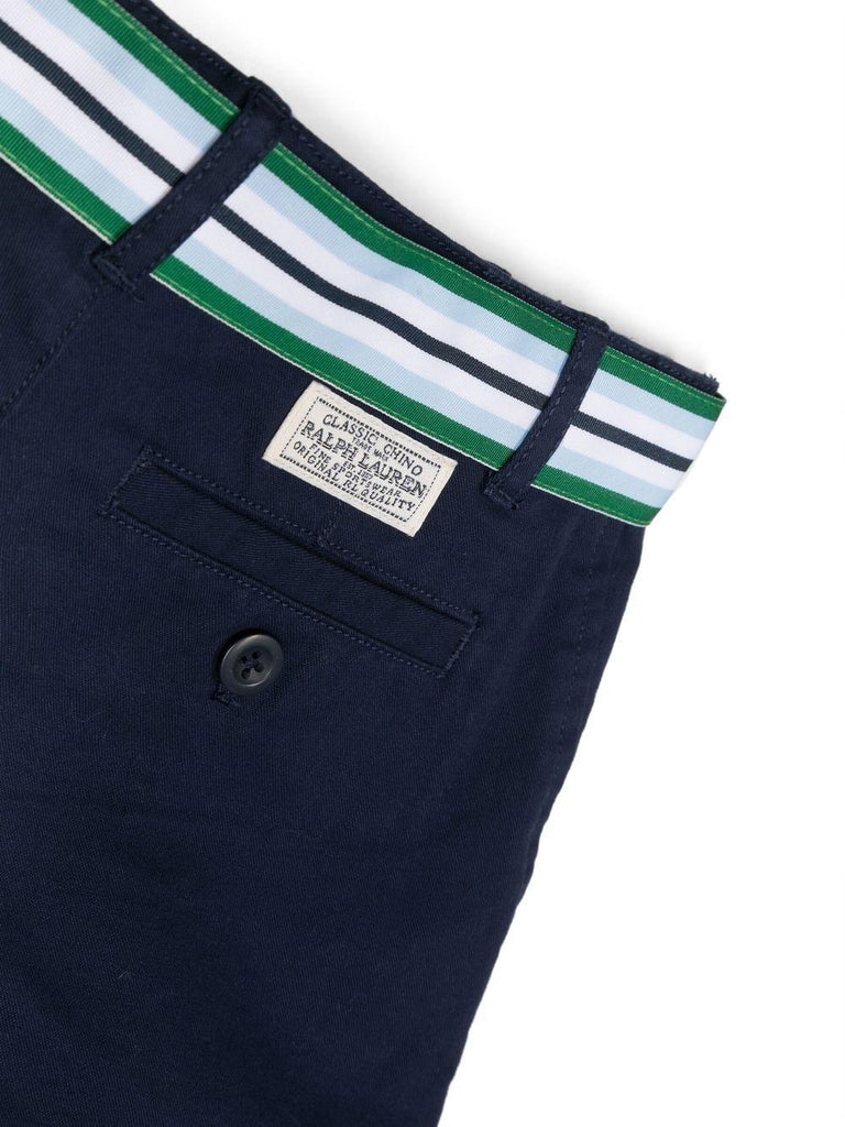 RALPH LAUREN SOLID CHINO-BOTTOMS-SHORT