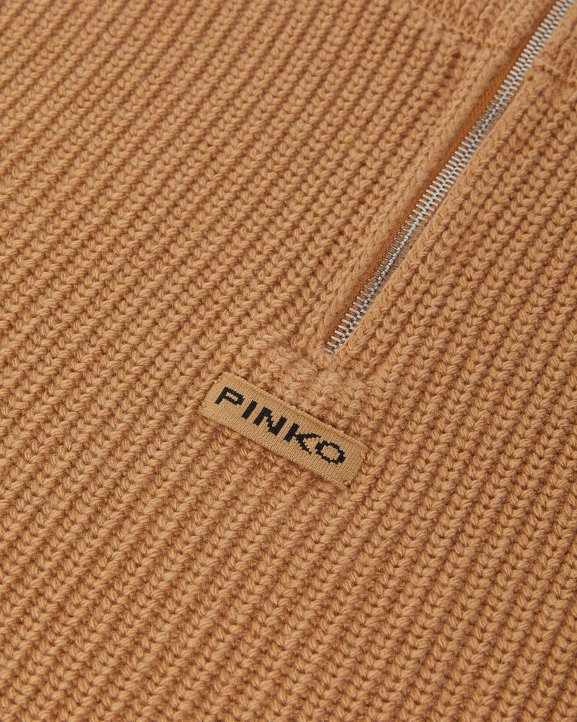 PINKO CIPRO COLLO HALF ENGLISH RIB