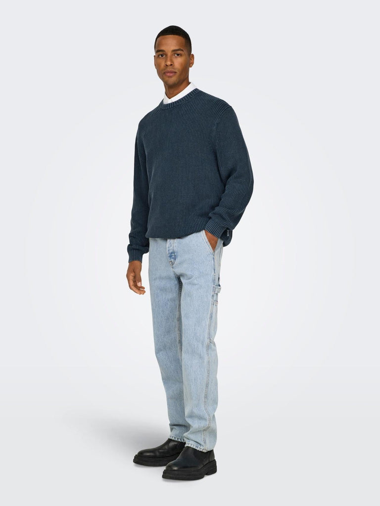 ONLY&SONS ONSEDGE STRAIGHT CAR LB 1087TAI DNM NOOS