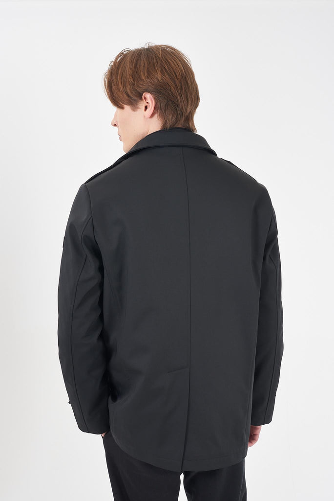 YES ZEE CAPPOTTO UOMO CON FINTO GILET STACCABILE