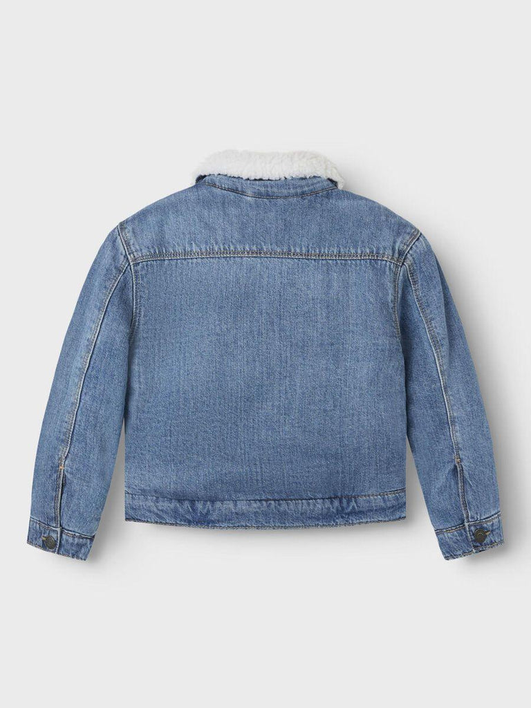 NAME.IT NMMJACK TEDDY DNM JACKET 1101-OV N