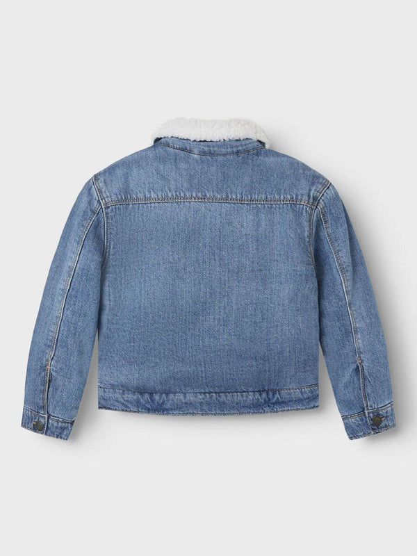 NAME.IT NMMJACK TEDDY DNM JACKET 1101-OV N