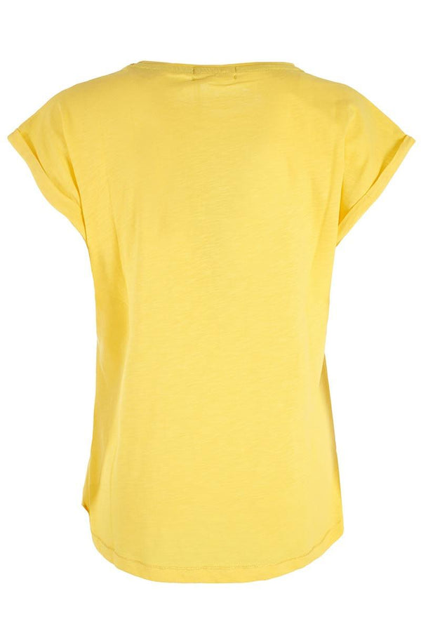 YES ZEE T-SHIRT BIMBA MANICA PIPISTRELLO CON RISVOLTO