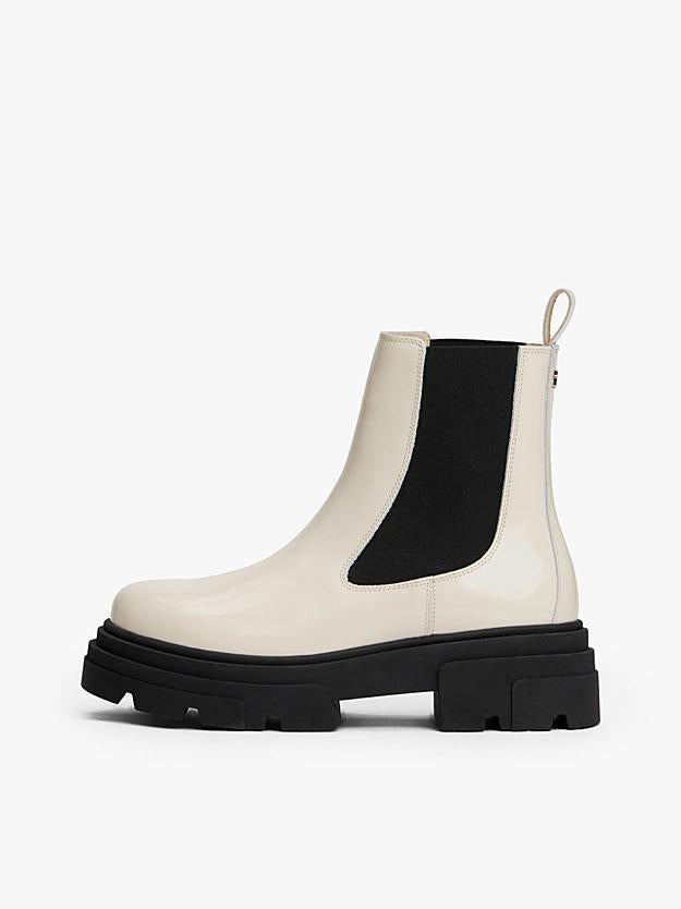 TOMMY HILFIGER TH SHINY LEATHER CHE