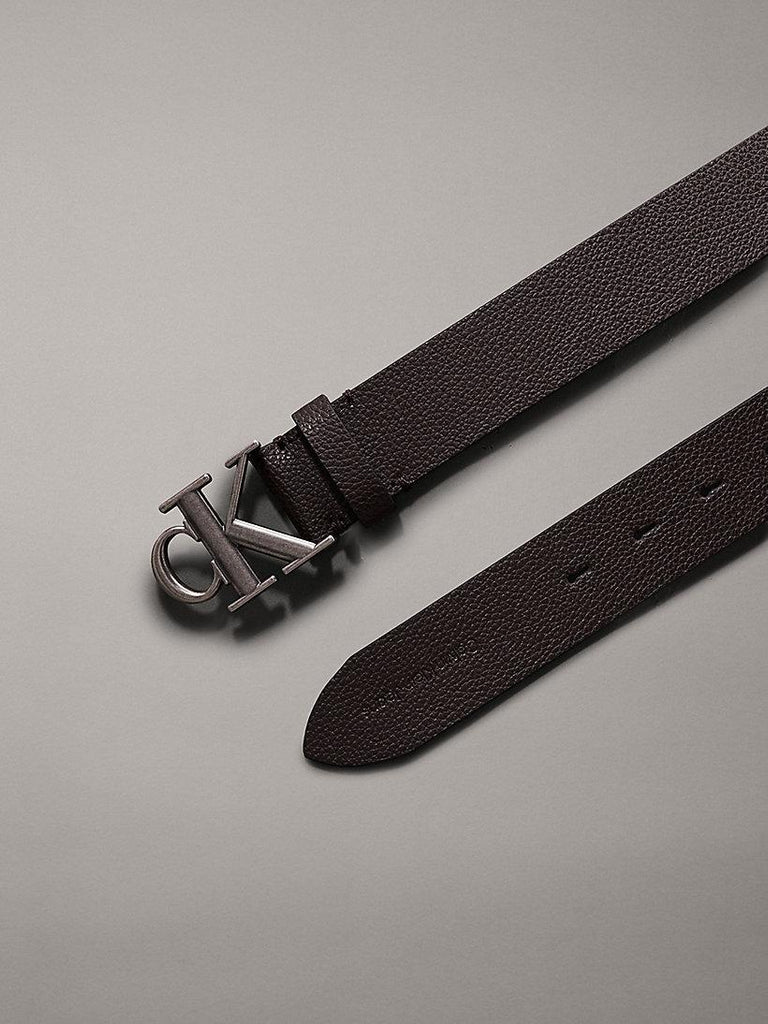 CALVIN KLEIN JEANS RO MONO PLAQUE LTHR BELT 35MM