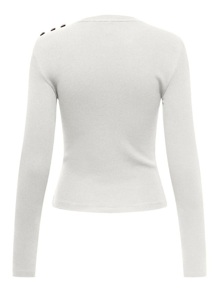 ONLY ONLCHECKIE LIFE L/S TOP BOX JRS