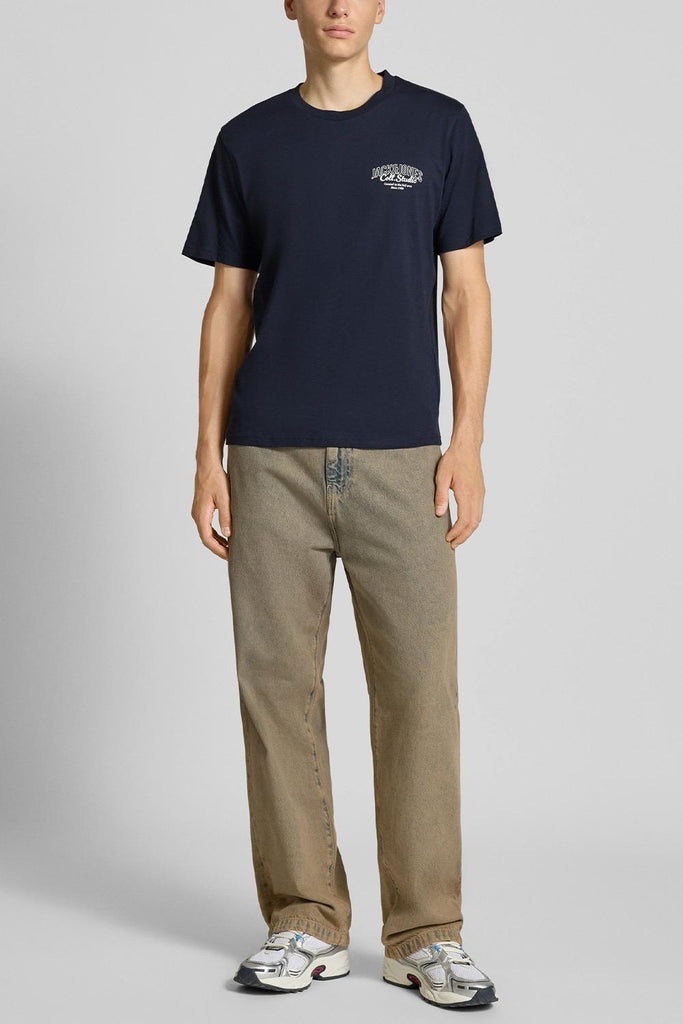 JACK AND JONES JJMAKOTO TEE SS CREW NECK