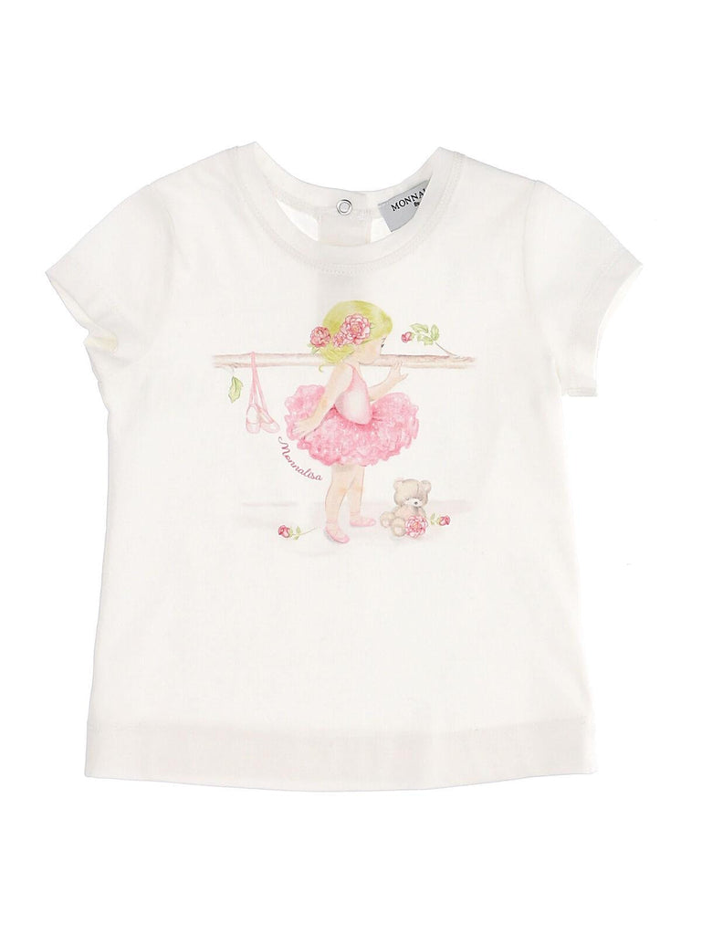 MONNALISA T-SHIRT LITTLE DANCER JER