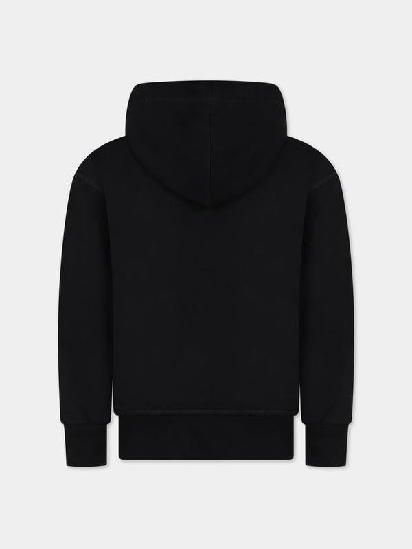 DSQUARED2 JUNIOR D2S765U SLOUCH FIT-ICON FELPA