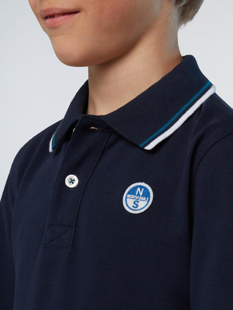 NORTH SAILS POLO LONG SLEEVE W/LOGO